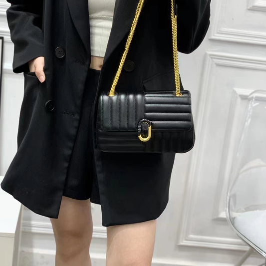 Black shoulder bag