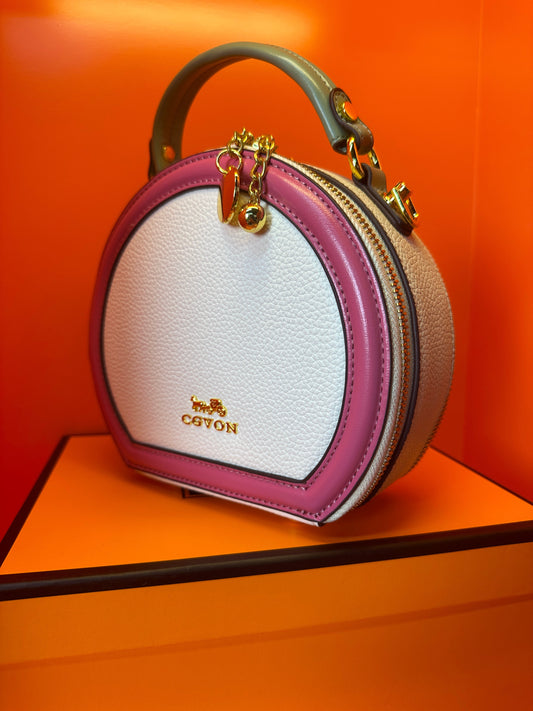Round handbag