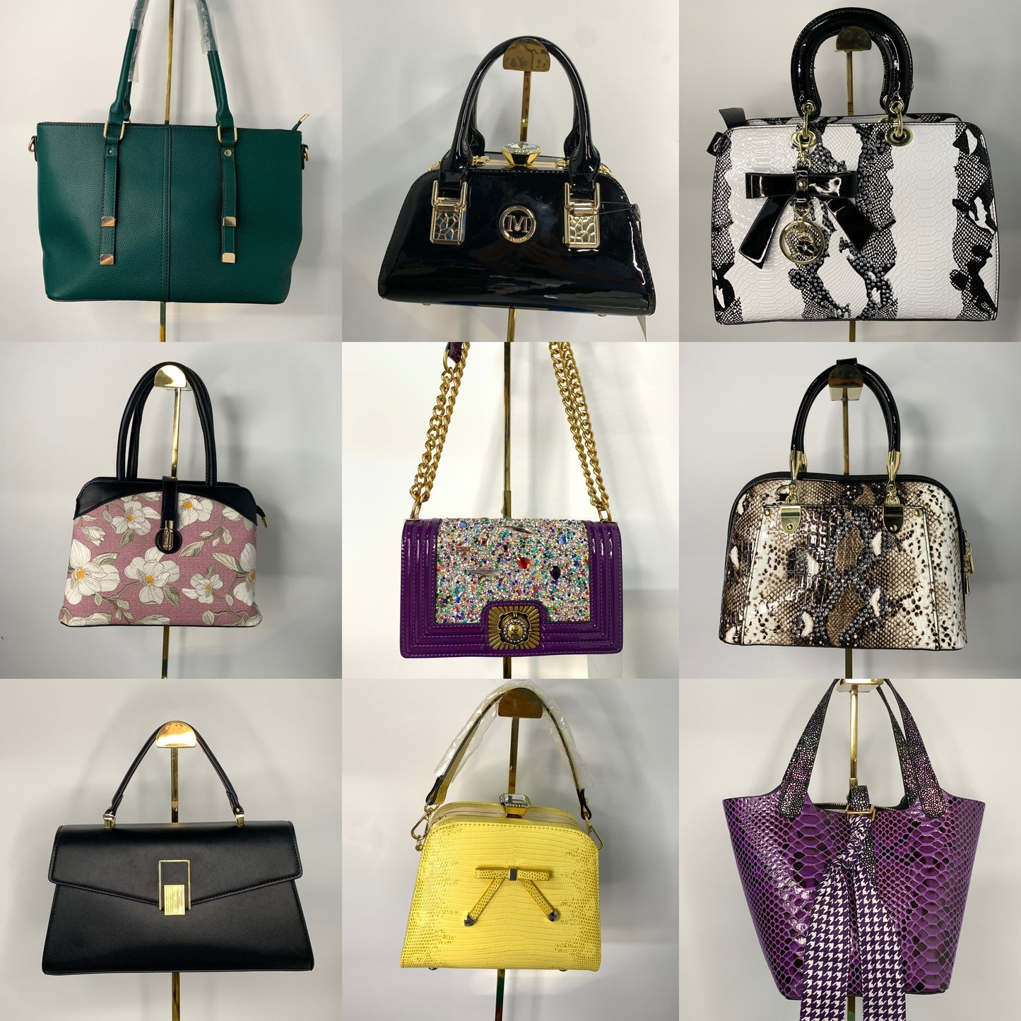 High-end luxury Leather Popular Handbags(Enter quantity to pay)