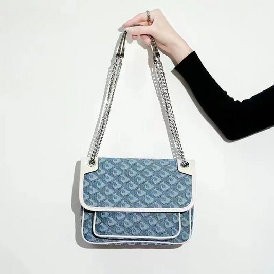 Blue Checked B