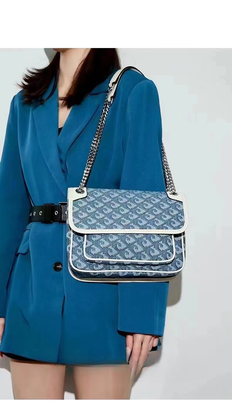 Blue Checked B